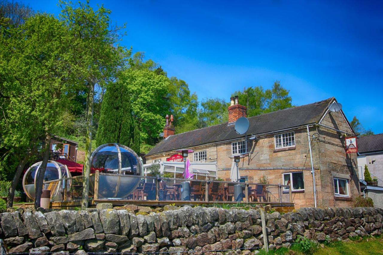 The Raddle Inn Log Cabins Croxden Bagian luar foto